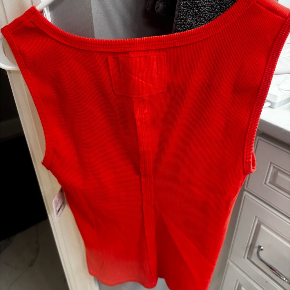 Free People We The Free Orange Tank NWT - Picture 2 of 2